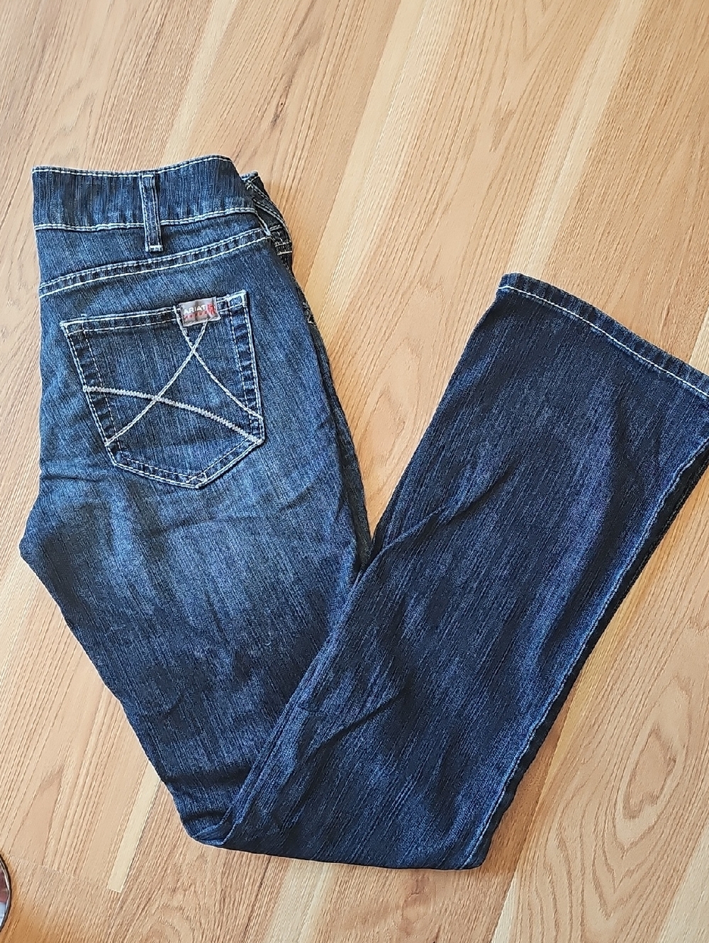 Ariat FR Dark Blue Boot Cut Jeans